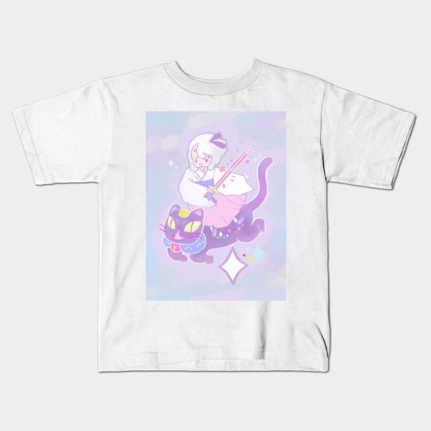 Pastelia Kids T-Shirt by kurilord